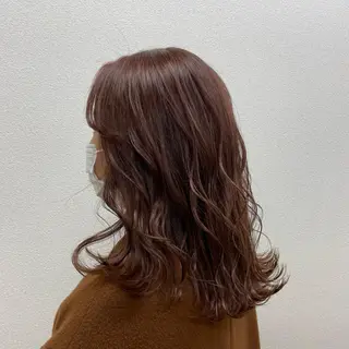 ミディアム 松本平太郎美容室大宮店所属・もりたみかこ 美容師お休み中のヘアスタイル