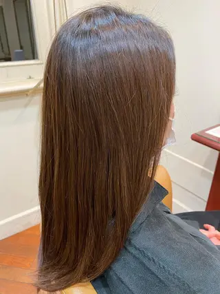 ロング カラー 似合わせカット/ すずきたつやのヘアスタイル