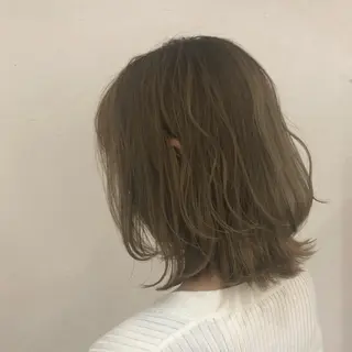 ミディアム カラー 冨木 雄斗のヘアスタイル