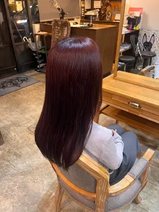 カラー 松原 樹里のヘアスタイル