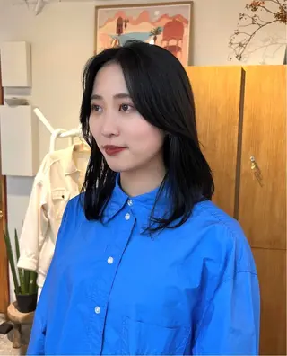 カラー aiko【艶カラー ・ミニモ年内で終了】のヘアスタイル