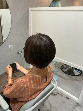 ショート 石井綾華🩰 髪質改善🌟のヘアスタイル