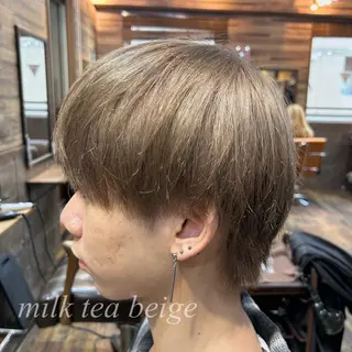 ショート カラー メンズ ツイスパ/メンズ特化 🦋𝑺𝑶𝑵𝑬のヘアスタイル