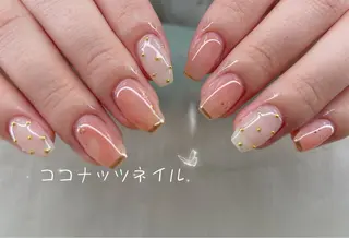 ネイル 神田 ココナッツのネイルデザイン