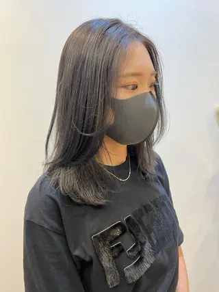 セミロング カラー パーマ ヘアアレンジ メンズ キッズ ネイル マツエク・マツパ アイブロウ nico TOKYO 渋谷所属・ブリーチ　ハイトーン 特化🌈フジタハルキのヘアスタイル