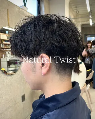 パーマ メンズ 【メンズパーマ】 SiLO 三宅のヘアスタイル