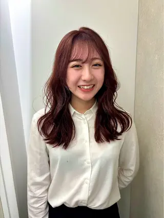 ロング カラー 💘𝖕𝖎𝖓𝖐 ʜᴀɪʀ💘KAIのヘアスタイル