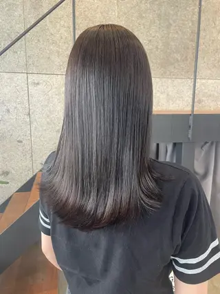 セミロング 🍋髪質改善× 透明感カラー ジュリのヘアスタイル