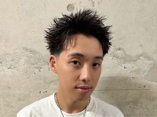 ショート パーマ メンズ 亀井隆汰/メンズ専門 パーマ特化美容師のヘアスタイル