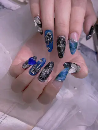 ネイル 長さだし専門店 M2　rikaのネイルデザイン