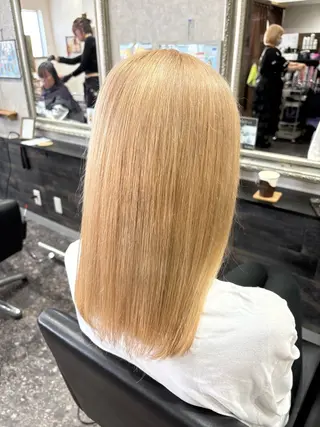 セミロング カラー N-plants 楓のヘアスタイル