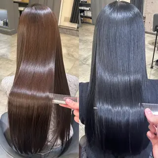 ロング 髪質改善 Noe心斎橋店のヘアスタイル