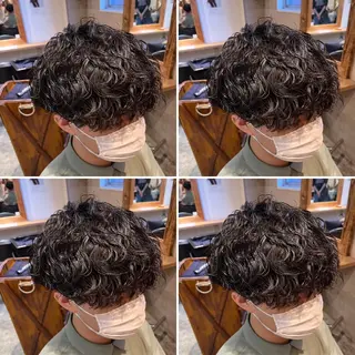 パーマ メンズ 👑メンズパーマ特化 店長望月謙二郎👑のヘアスタイル