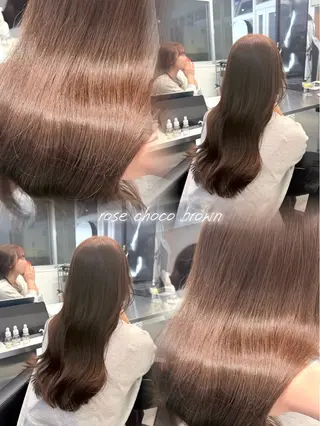 ロング SOAR by lico hair Uruma ダブルカラー／ブリーチ／髪質改善所属・SOAR RIMIのヘアスタイル