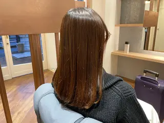 ロング カラー 村田 淳のヘアスタイル
