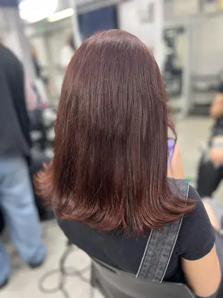 セミロング カラー 韓国レイヤーカット /REIのヘアスタイル