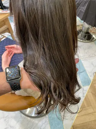 ロング カラー 縮毛/ショート/ ボブ/レイヤー/小原のヘアスタイル