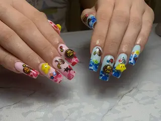 ネイル 💕鈴木ユリ パラジェル/オフ無料のネイルデザイン