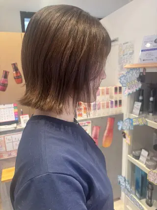 ミディアム 畑 有里恵のヘアスタイル