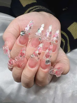 ネイル Lee Nails チップ長さだし専門店のネイルデザイン