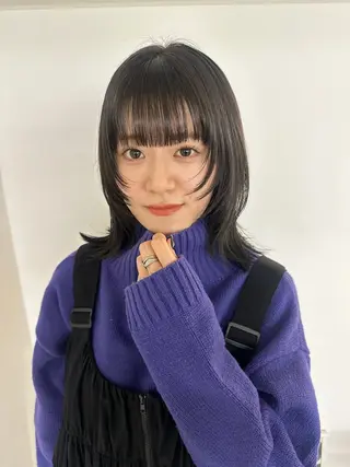 ミディアム 【sica】 nanaのヘアスタイル