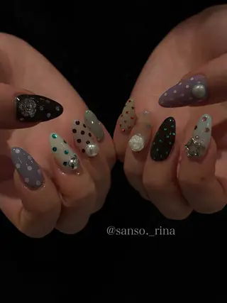 ネイル nuu  栄所属・早川 里奈のネイルデザイン