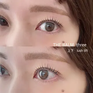 マツエク・マツパ THE BALM three🌼本名のマツエク・マツパデザイン