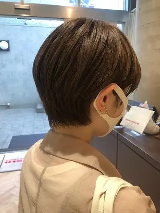 ショート renjishi所属・kaho.🌿 ショートヘア⭐️のヘアスタイル