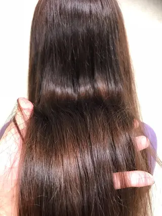 ロング カラー 竹井 寛喜のヘアスタイル