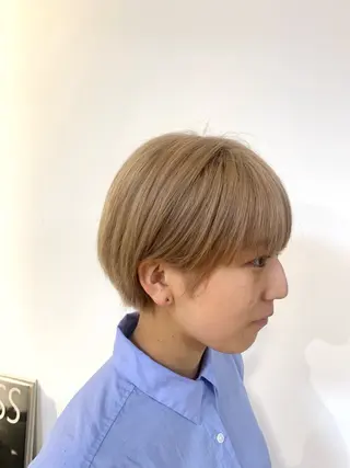 ショート カラー ✂︎ wakano shinpei✂︎のヘアスタイル