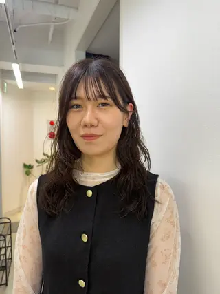 パーマ 韓国/ヘアアレンジ/ 髪質改善/夏美のヘアスタイル