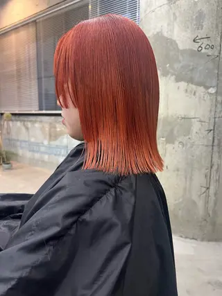 ミディアム カラー yu  /透明感 カラー/caseyのヘアスタイル