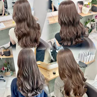 セミロング カラー ブリーチなし/レイヤ ー特化🌈Tommyのヘアスタイル