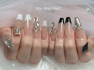 ネイル HANA 長さだしのネイルデザイン