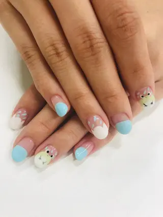 ネイル Beauty Salon Ace（ネイルサロン　エース）所属・池袋フィルイン Ace♡長さだしのネイルデザイン