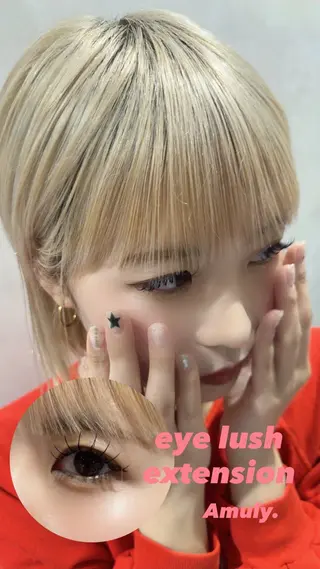 マツエク・マツパ eyelash Amuly.所属・Amuly. momo🍑のマツエク・マツパデザイン