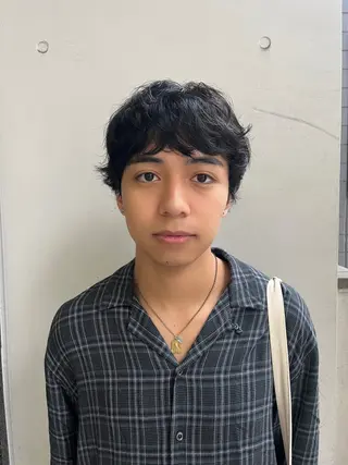 パーマ メンズ mEg hair creation 新川崎所属・カラー/塚原里沙 川崎のヘアスタイル