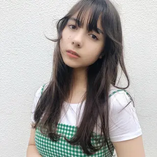 ロング メンズ🍃ナチュラル 韓国風ヘアRENのヘアスタイル