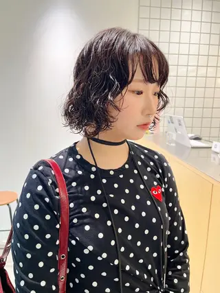 カラー パーマ 原宿パーマ kazuのヘアスタイル