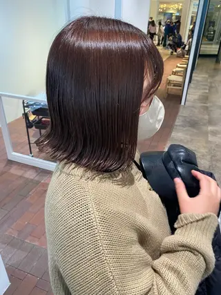 ミディアム カラー CURIO/南船場 /RIN💈🍎のヘアスタイル