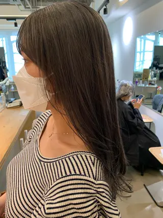 カラー 🍃marina🍃 韓国ヘア/Aujuaのヘアスタイル