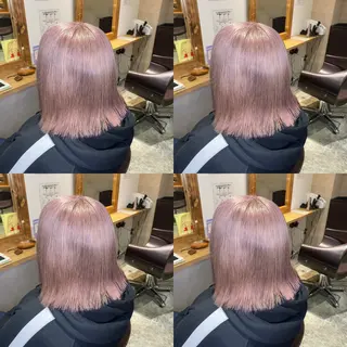 セミロング カラー レイヤー×髪質改善 マネージャー安藤光司のヘアスタイル