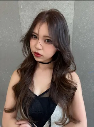 ロング カラー toco.⋆𝜗𝜚 /  天神美容師のヘアスタイル