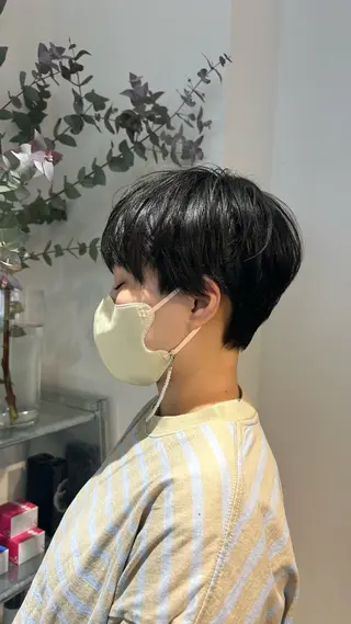 ショート 🪐メンズモデル募集 | オカモトノア🪐のヘアスタイル