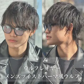 ショート カラー パーマ メンズ メンズ支持No. 1 🥇メンズ特化吉田のヘアスタイル