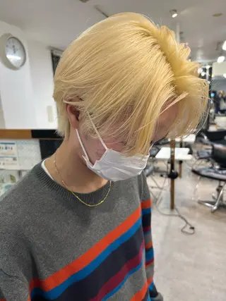 ショート カラー パーマ ヘアアレンジ メンズ キッズ ネイル マツエク・マツパ アイブロウ ショートヘア原宿 fifth コシのヘアスタイル