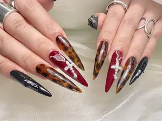 ネイル lucky nail 歌舞伎町のネイルデザイン