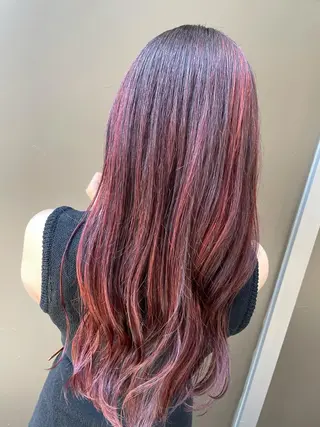 ロング カラー ヘアセット/髪質改善 🌿 長 若奈のヘアスタイル