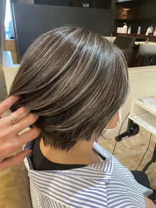 ショート 松本 湧貴のヘアスタイル
