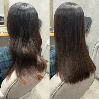 セミロング 鈴木 美穂のヘアスタイル